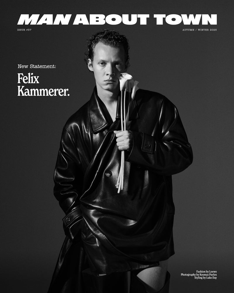 Felix Kammerer Covers Man About Town Autumn/Winter 2025