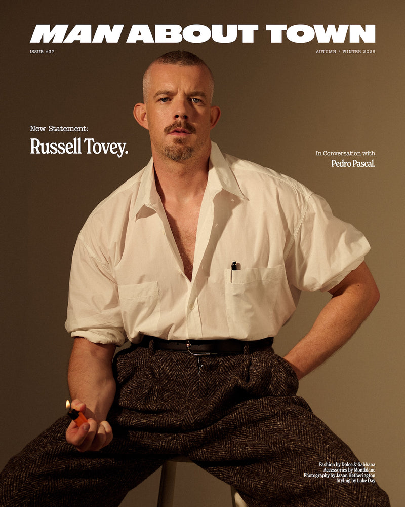 Pre-Order: Russell Tovey Covers Man About Town Autumn/Winter 2025 Wearing Montblanc