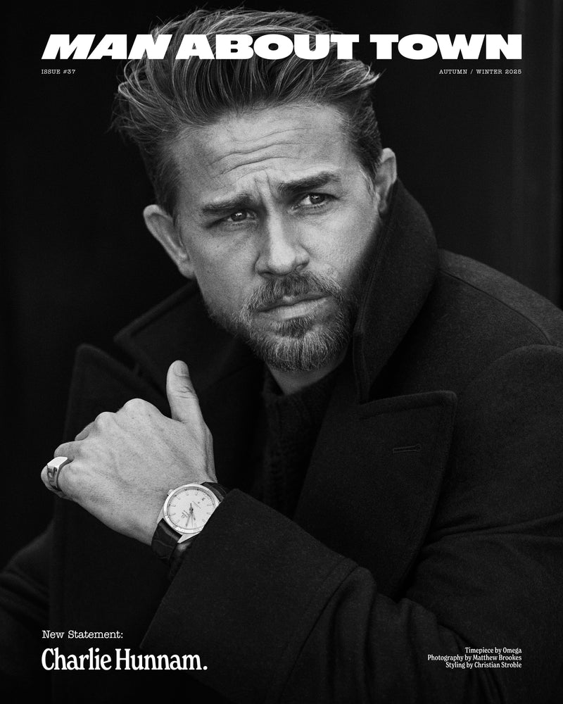 Charlie Hunnam Covers Man About Town Autumn/Winter 2025