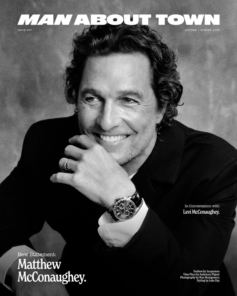 Pre-Order: Matthew McConaughey Covers Man About Town Autumn/Winter 2025 Wearing Audemars Piguet