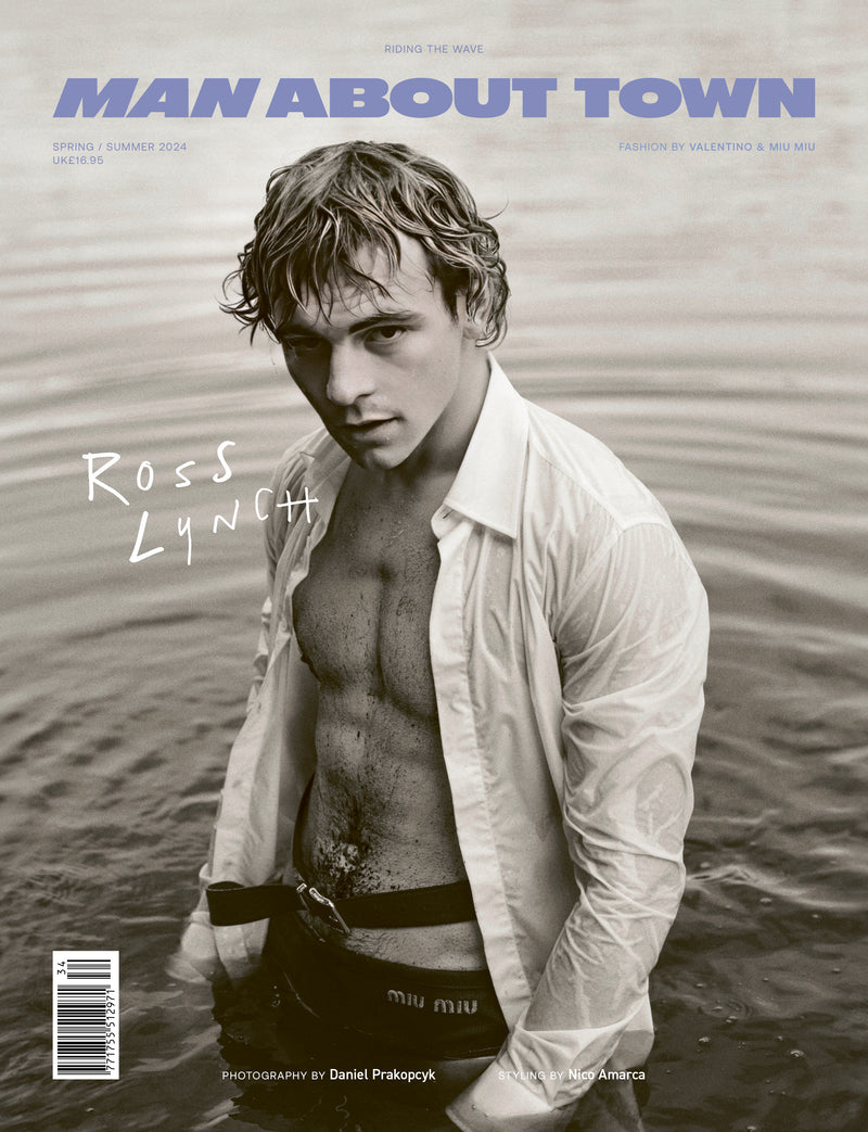 Ross Lynch Covers Man About Town's Spring/Summer 2024 Issue