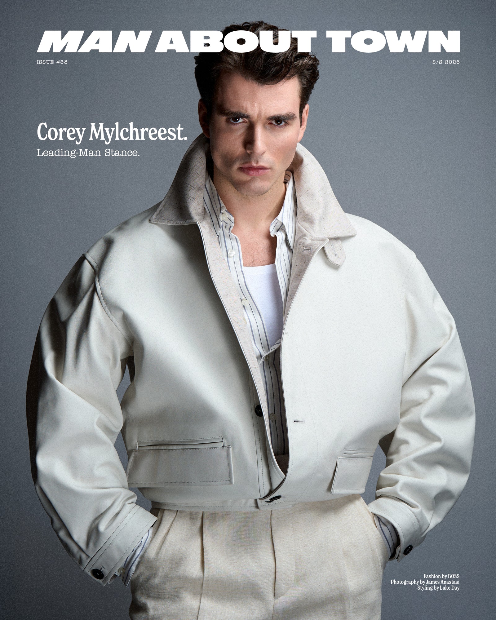 Corey Mylchreest Covers Man About Town Spring/Summer 2026
