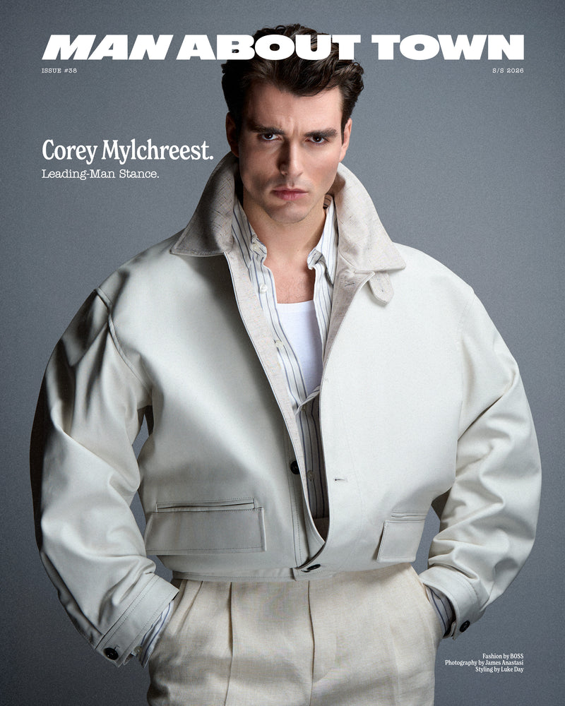 Corey Mylchreest Covers Man About Town Spring/Summer 2026