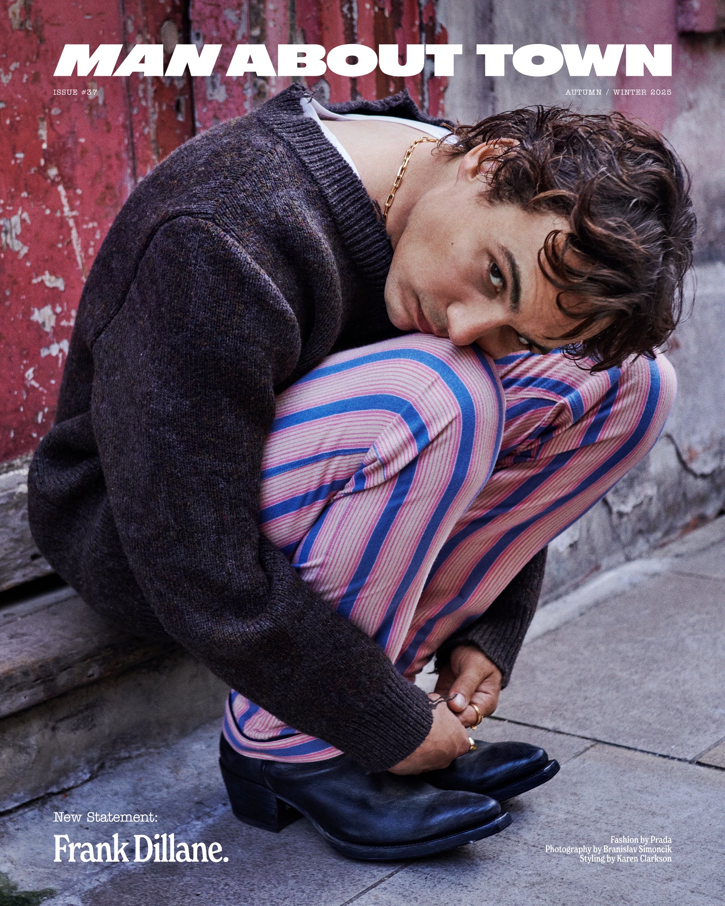 Frank Dillane Covers Man About Town Autumn/Winter 2025