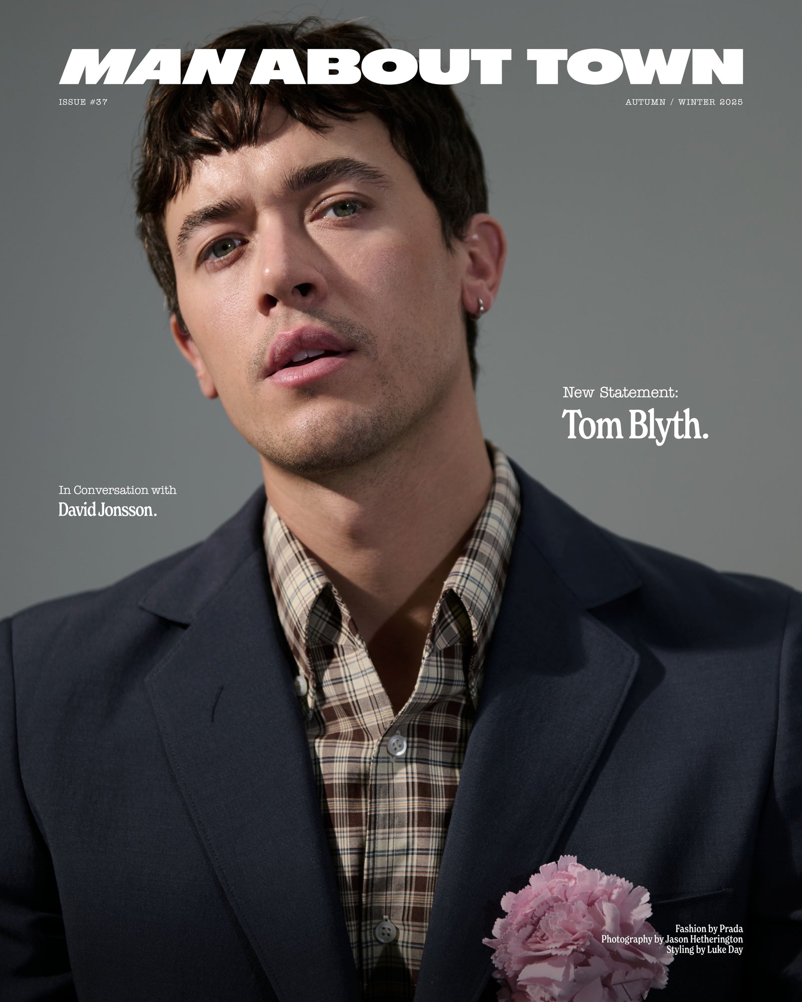 Tom Blyth Covers Man About Town Autumn/Winter 2025