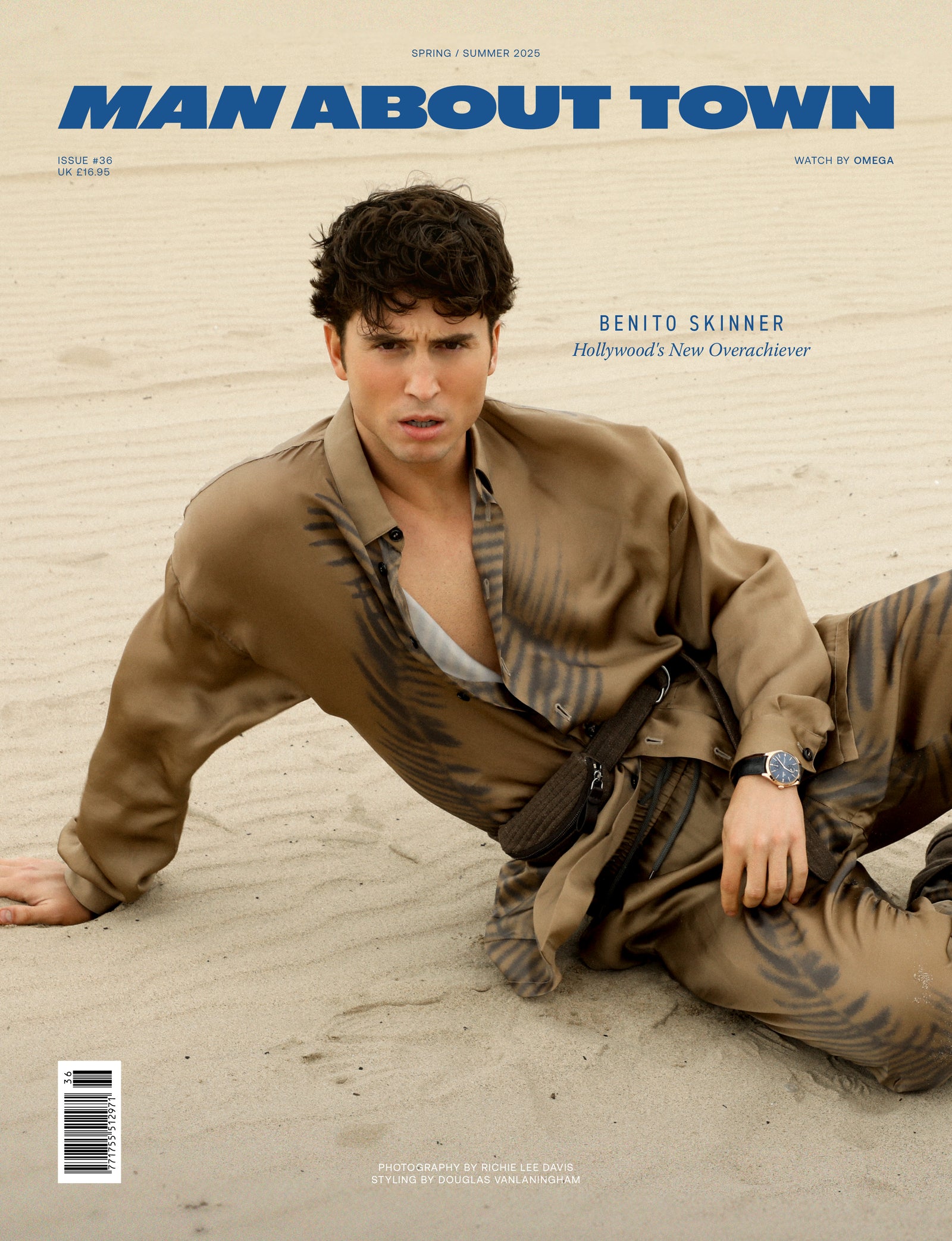 Benito Skinner Covers Man About Town Spring/Summer 2025