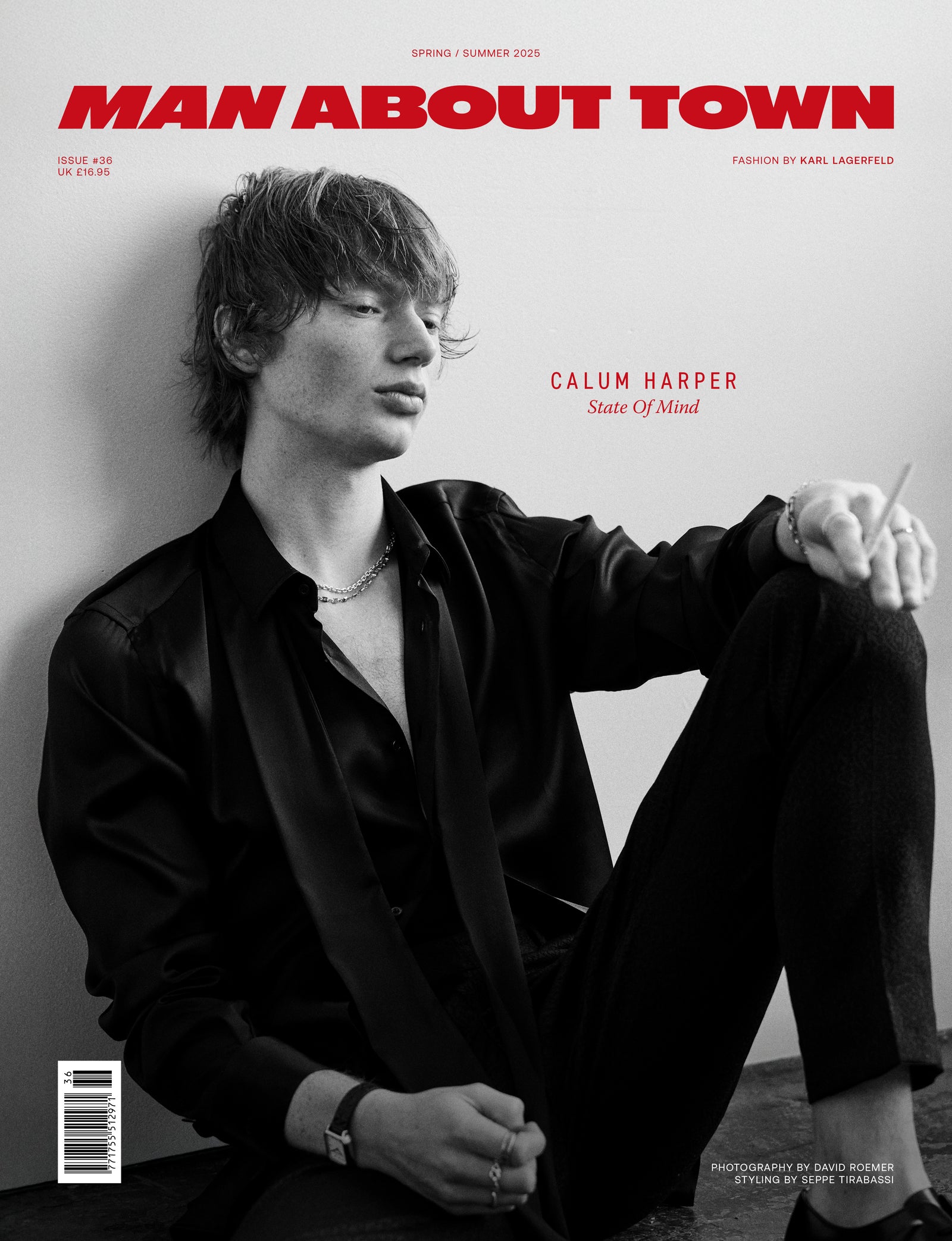 Calum Harper Covers Man About Town Spring/Summer 2025
