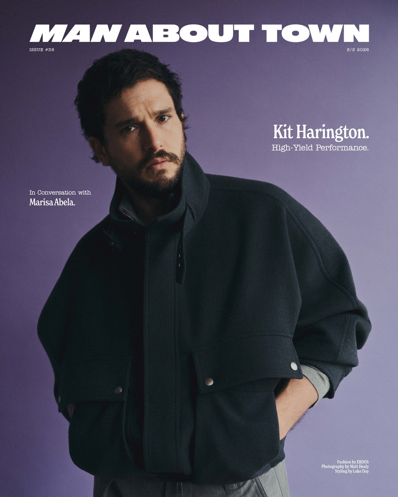 Pre-order: Kit Harington Covers Man About Town Spring/Summer 2026