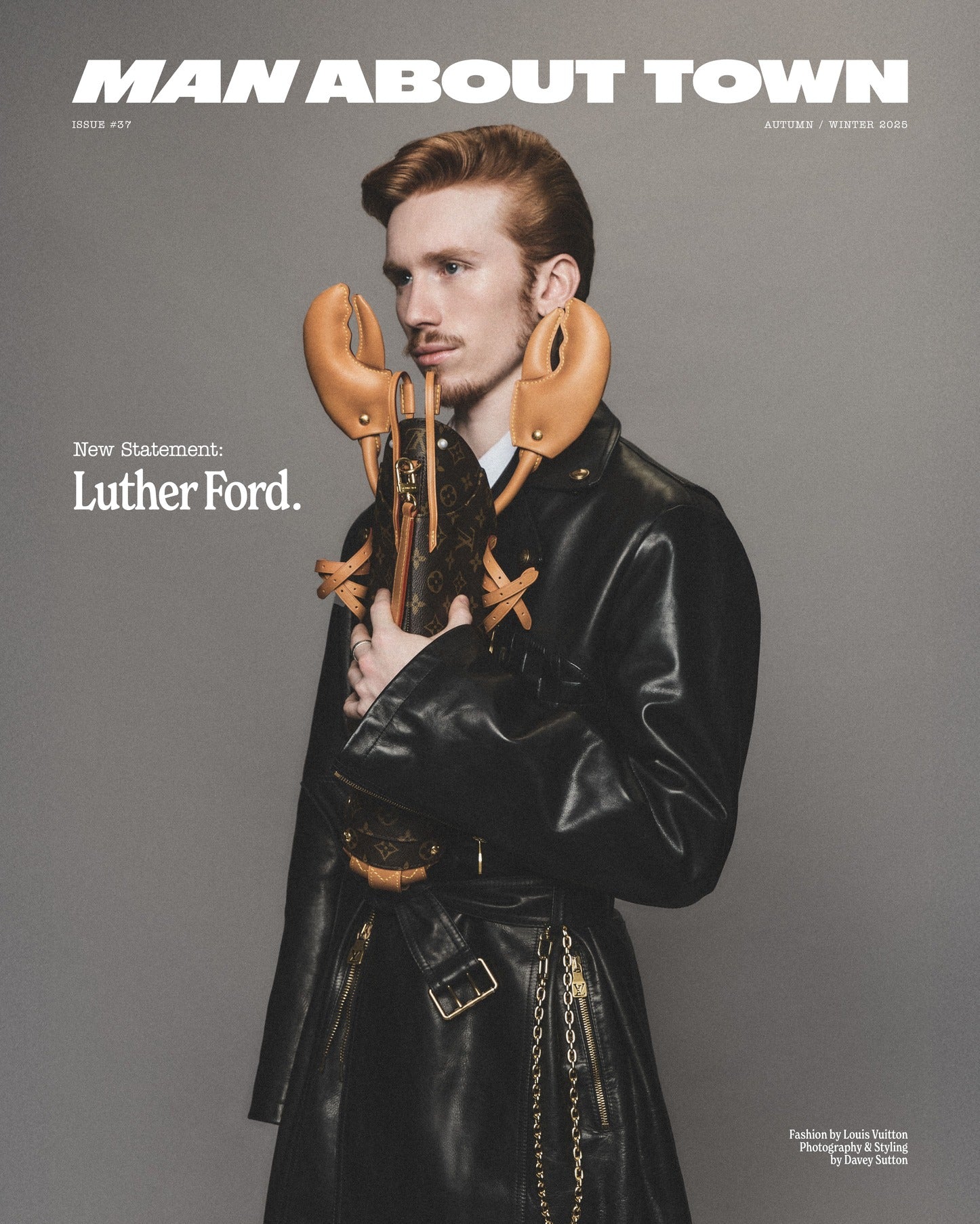 Luther Ford Covers Man About Town Autumn/Winter 2025
