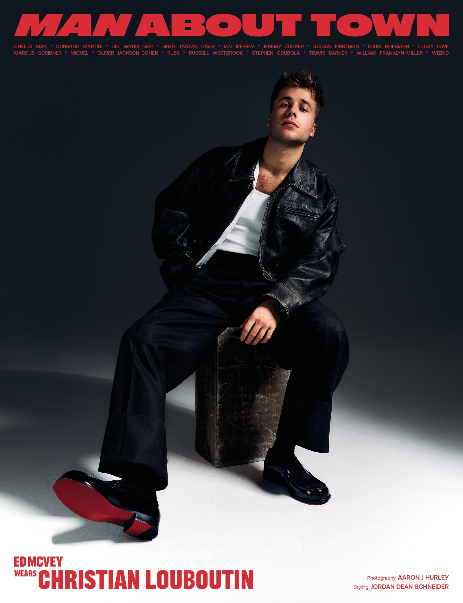 Ed McVey Covers Man About Town Autumn/Winter 2023