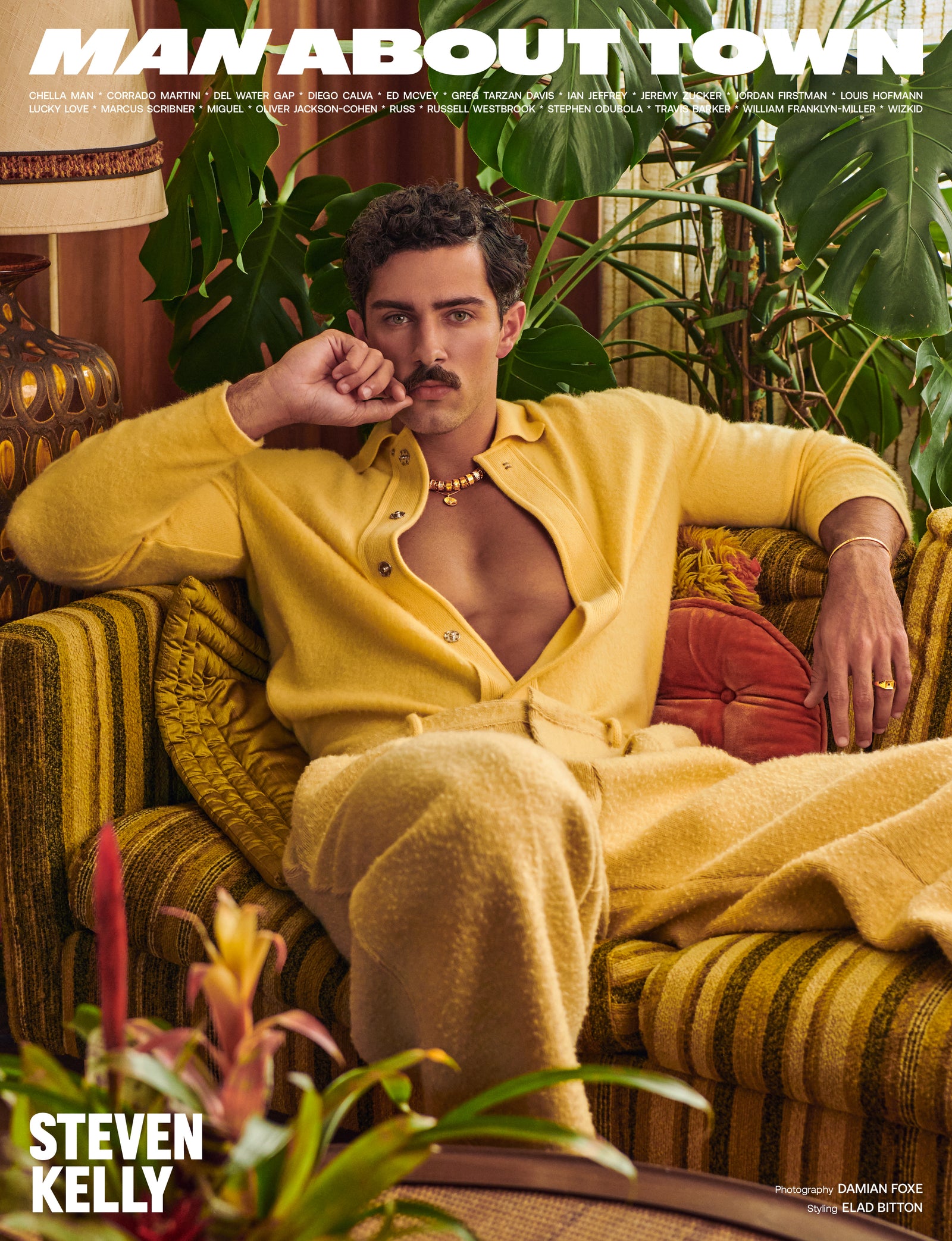 Steven Kelly Covers Man About Town Autumn/Winter 2023