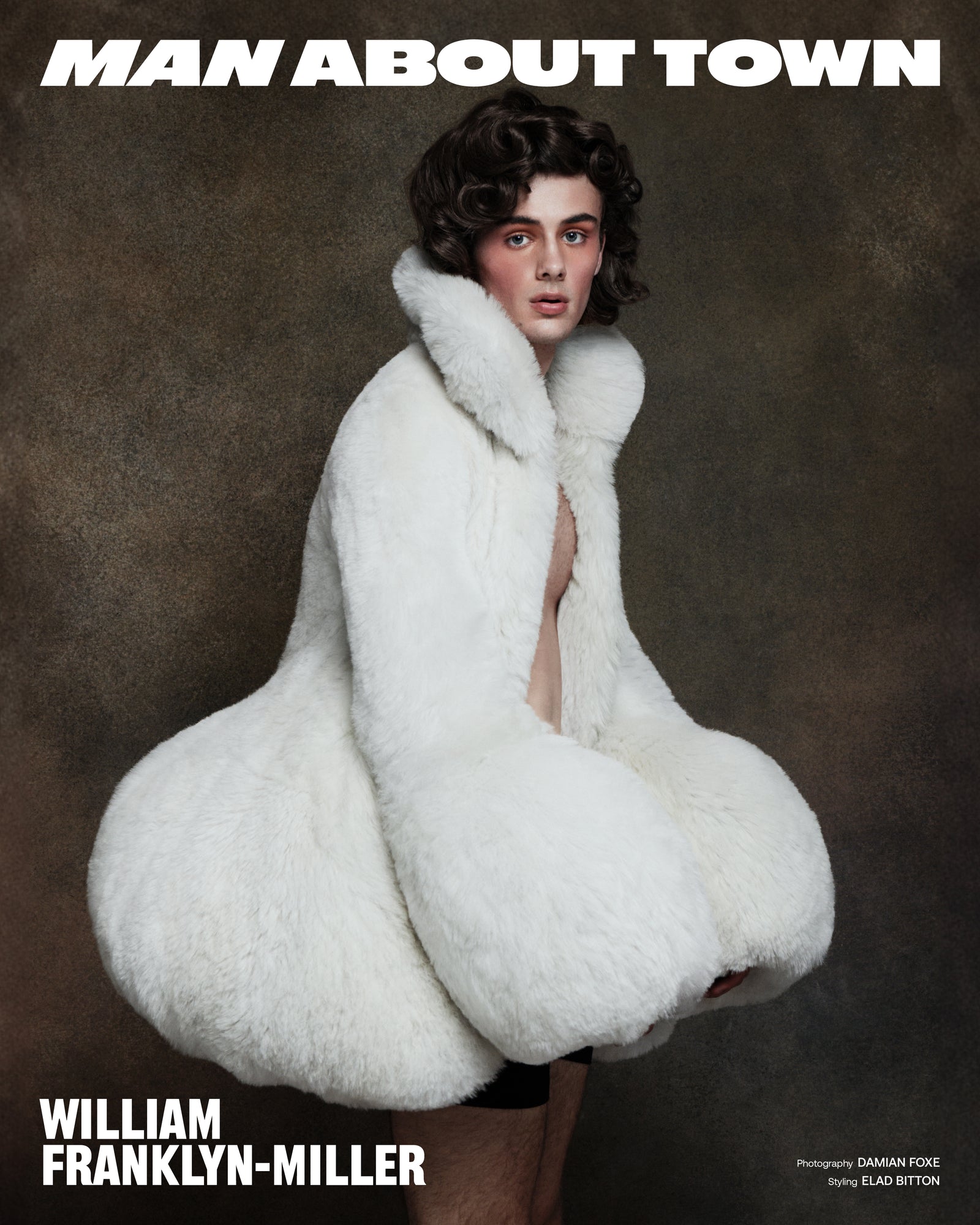 William Franklyn-Miller Covers Man About Town's Autumn/Winter 2023 Issue