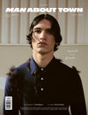 Morgan Sahadow Covers Man About Town's Spring/Summer 2024 Issue wearing Prada