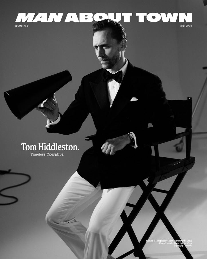 Pre-order: Tom Hiddleston Covers Man About Town Spring/Summer 2026