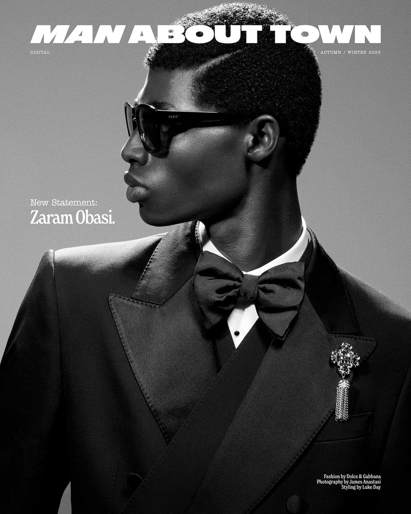 Zaram Obasi Covers Man About Town Autumn/Winter 2025