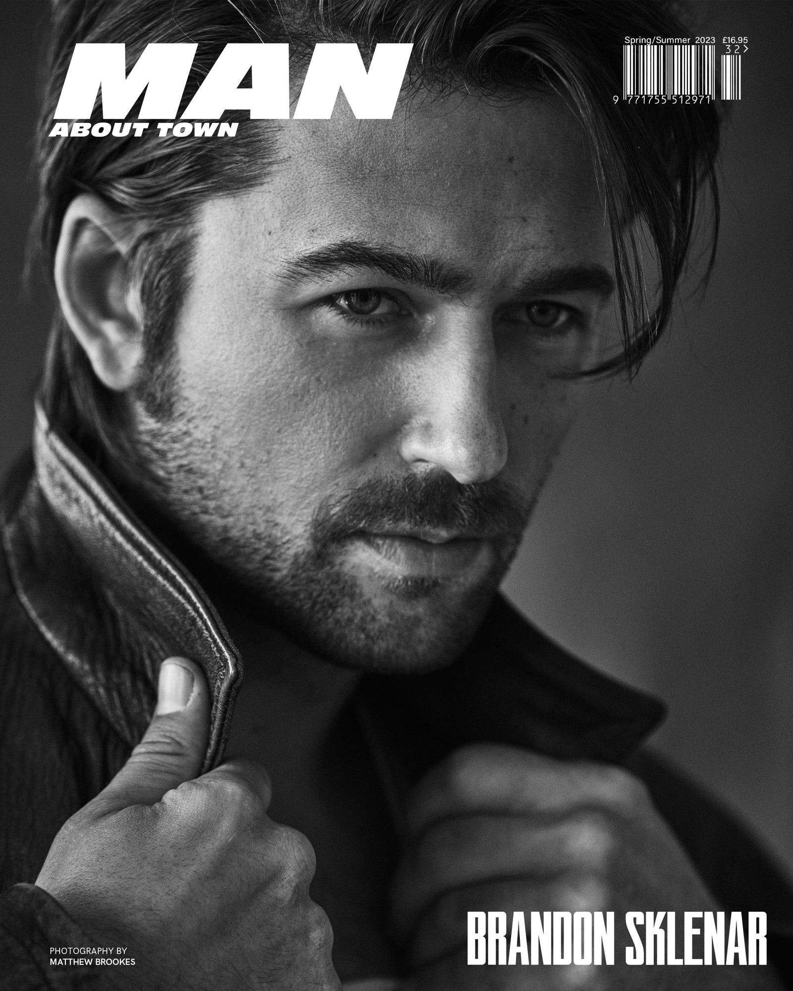 Brandon Sklenar Covers Man About Town's Spring/Summer 2023 Issue